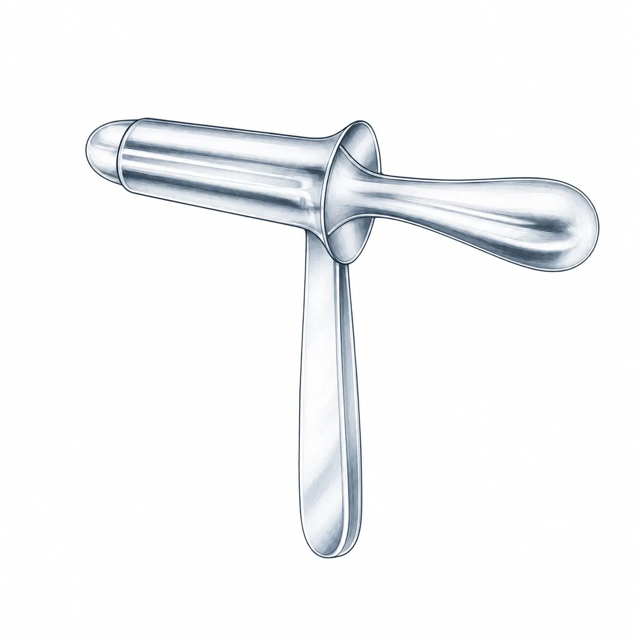 เครื่องมือตรวจทวารหนักชนิด proctoscope เป็นท่อสั้นสำหรับดูภายในช่องทวารหนักและไส้ตรงส่วนล่าง